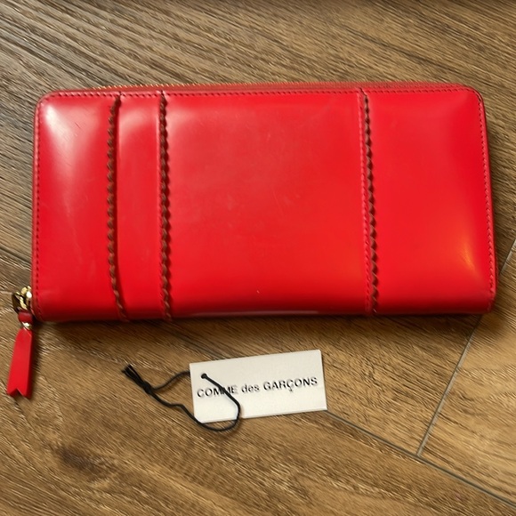 Comme Des Garçons Wallet ‘Raised Spike' continental wallet - Picture 2 of 4